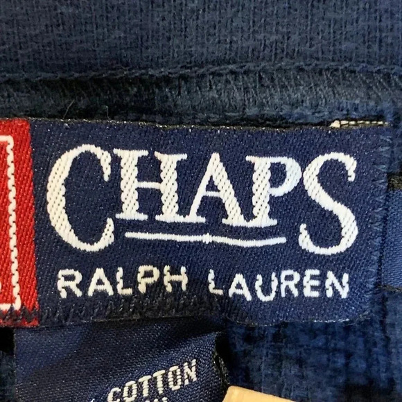 Ralph Lauren Chaps Mens Graphic Outdoor Adventure Cotton Waffle Long Sleeve SZ L - Picture 7 of 12